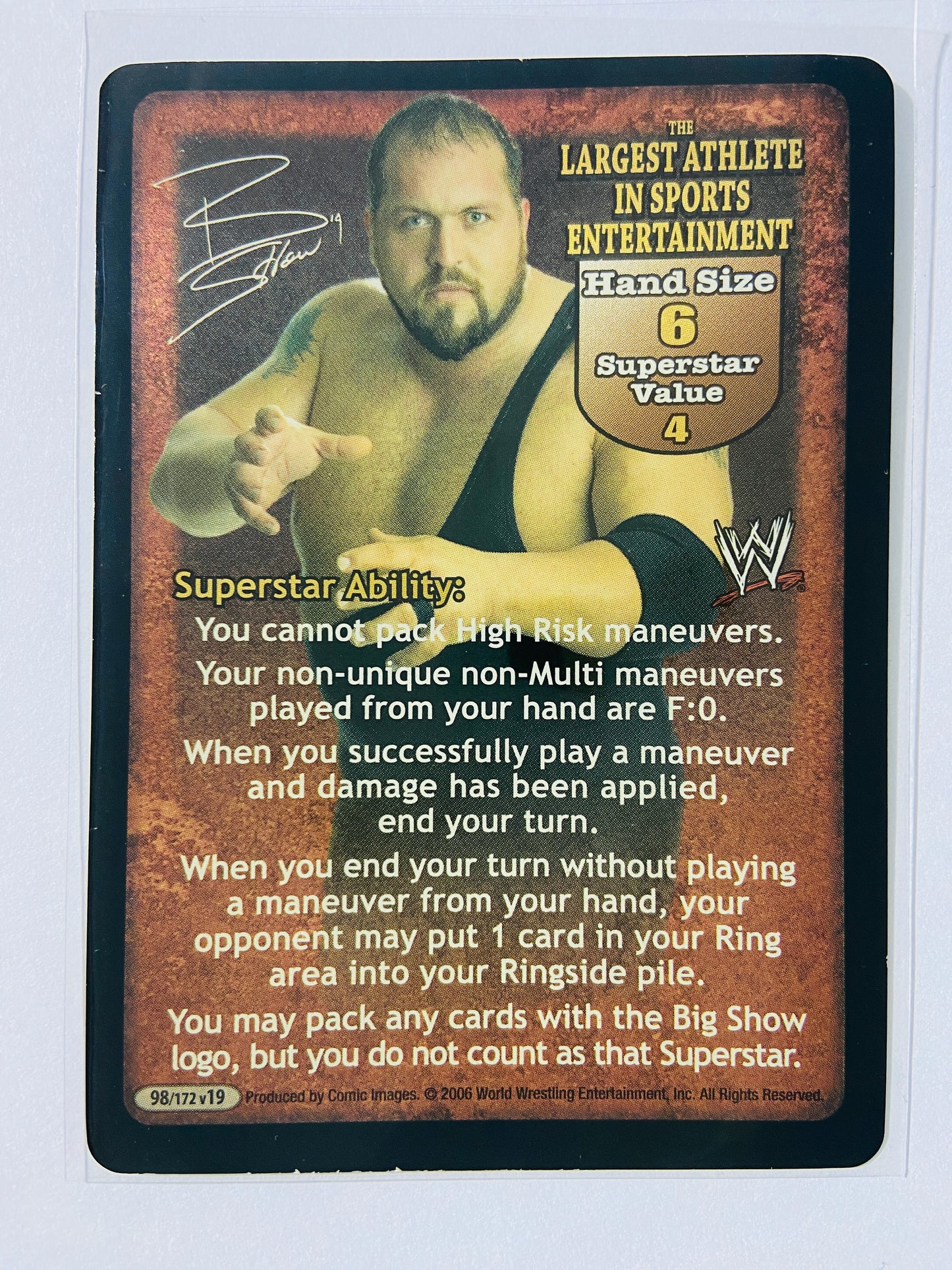 Big Show - 12-Card Lot (Foils, Superstar Card, Rare) Set B