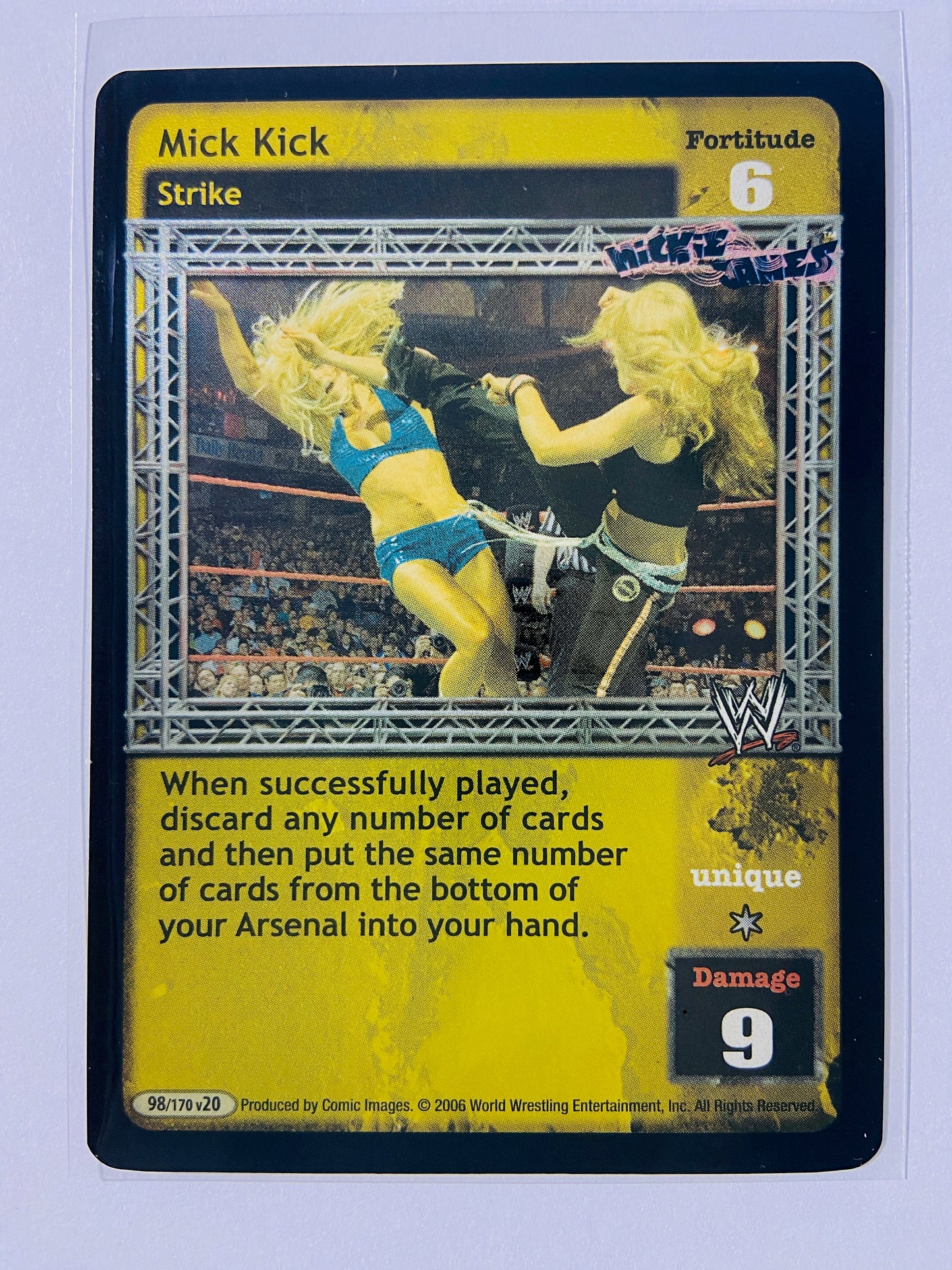 Mickie James - 4-Card Lot (Foils, Superstar Card, Rare)