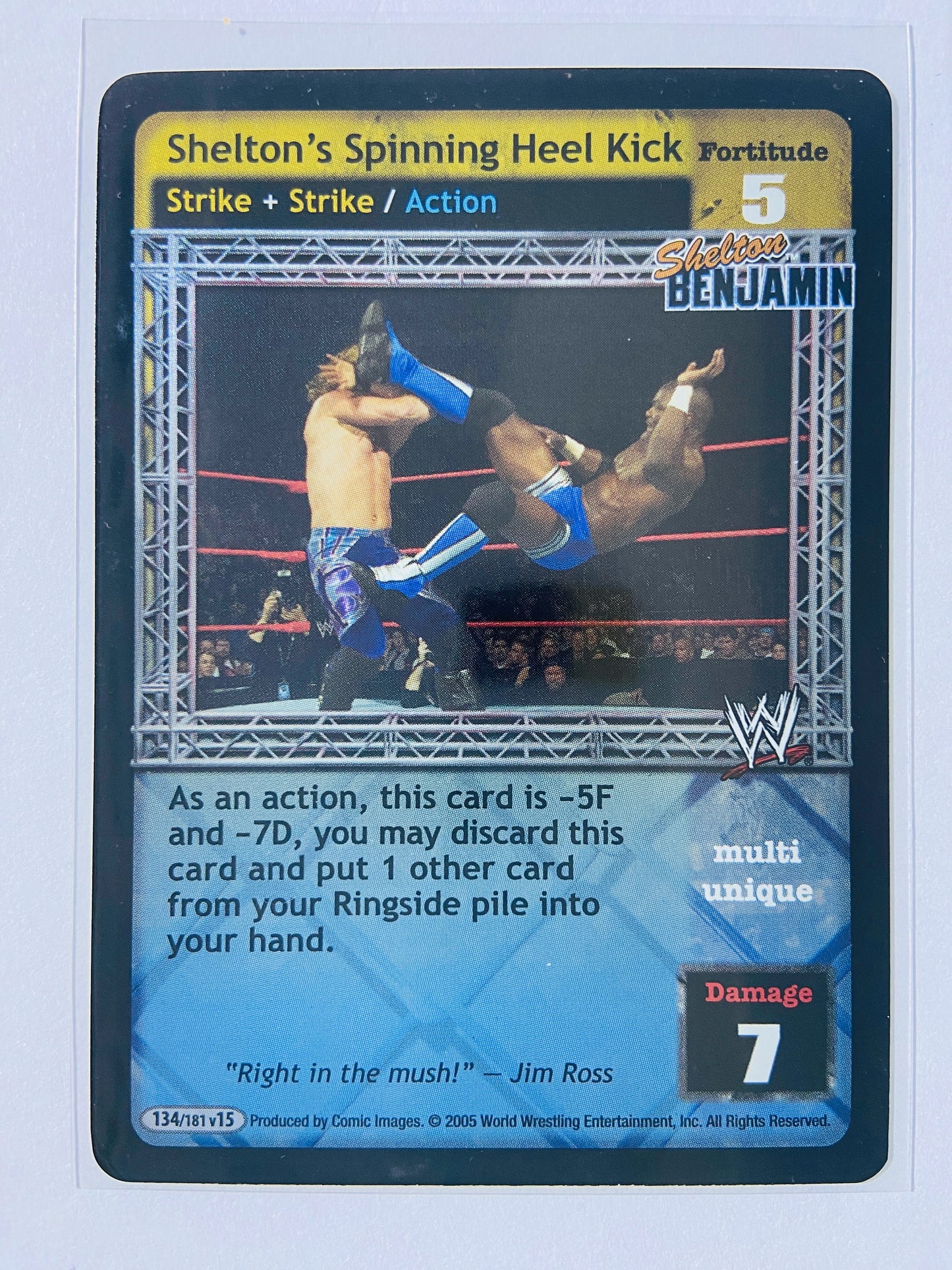 Shelton Benjamin - 6-Card Lot (SS3, Foils, Superstar Card, Rare)