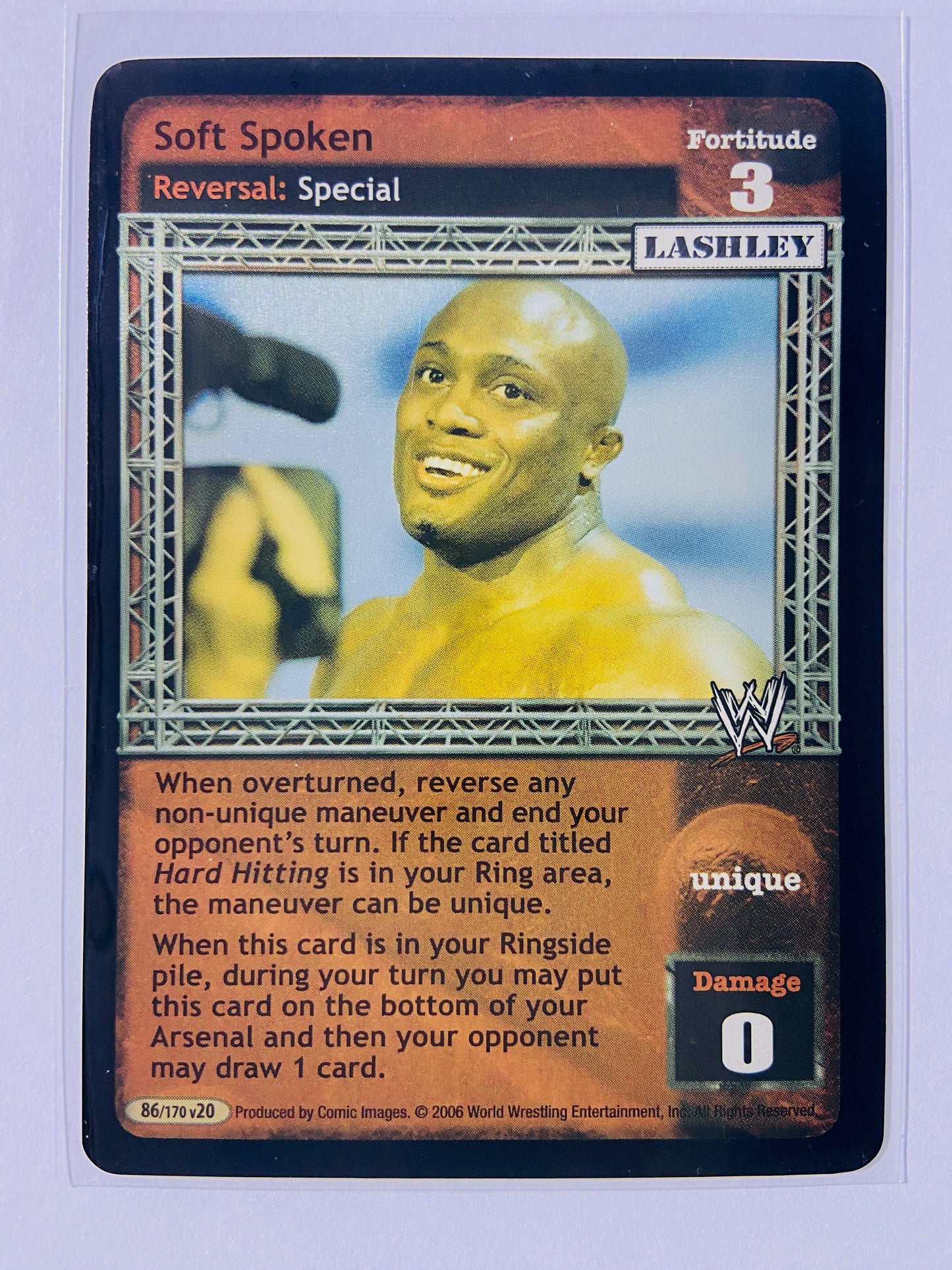 Bobby Lashley 4-Card Lot (Superstar Card, Starter Foils)