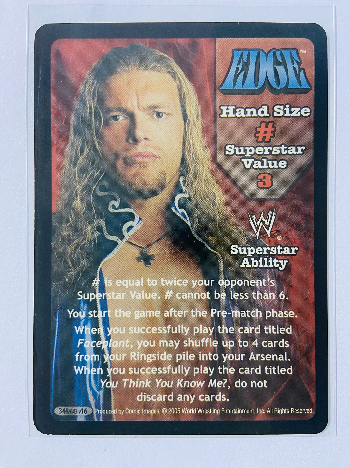 Edge 2-Card Lot (Foils, Superstar Card, UltraRare/Rare)