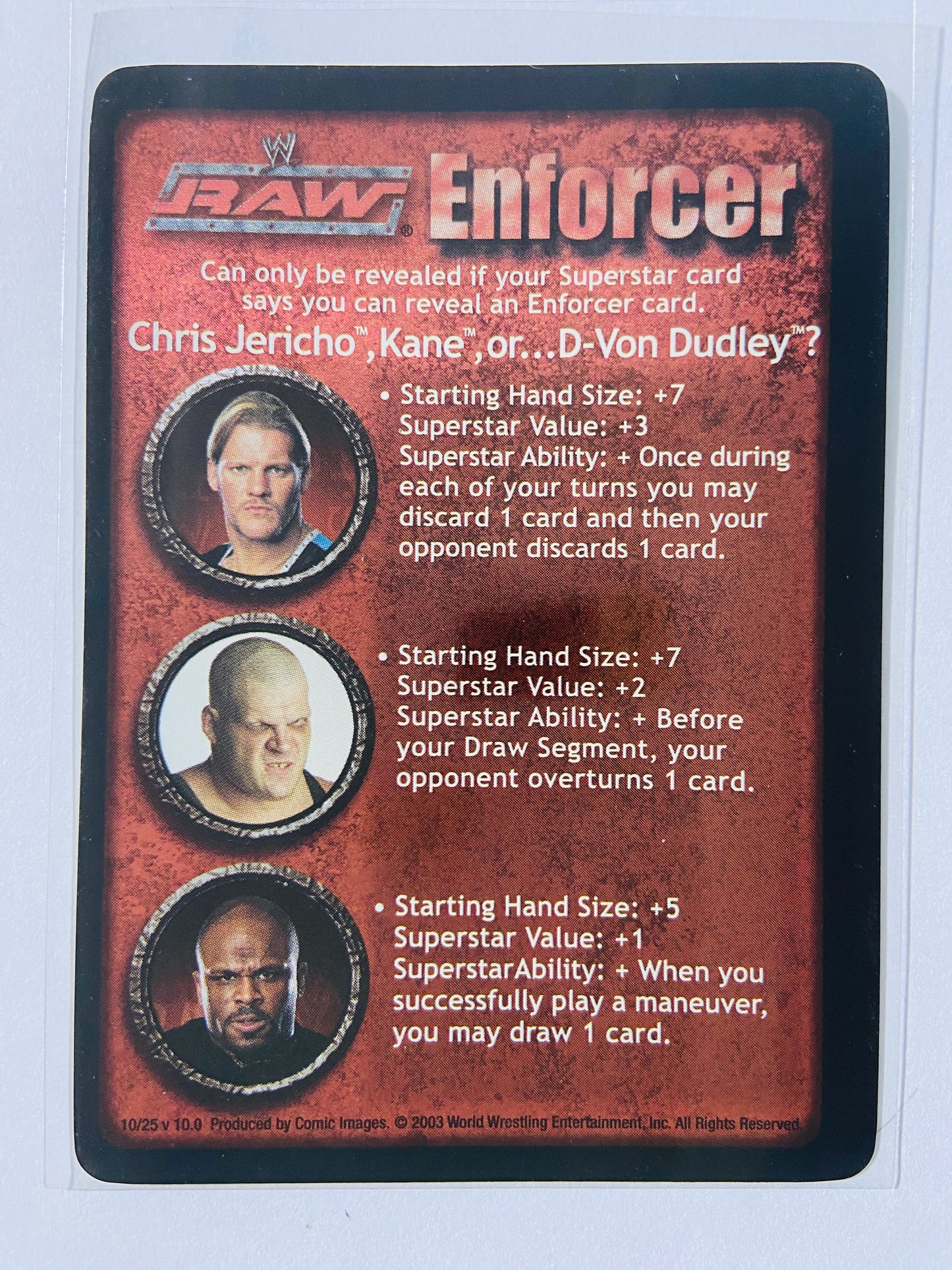 Eric Bischoff 4-Card Lot B (Foils, GM, Enforcer, Raw, Stonecold)