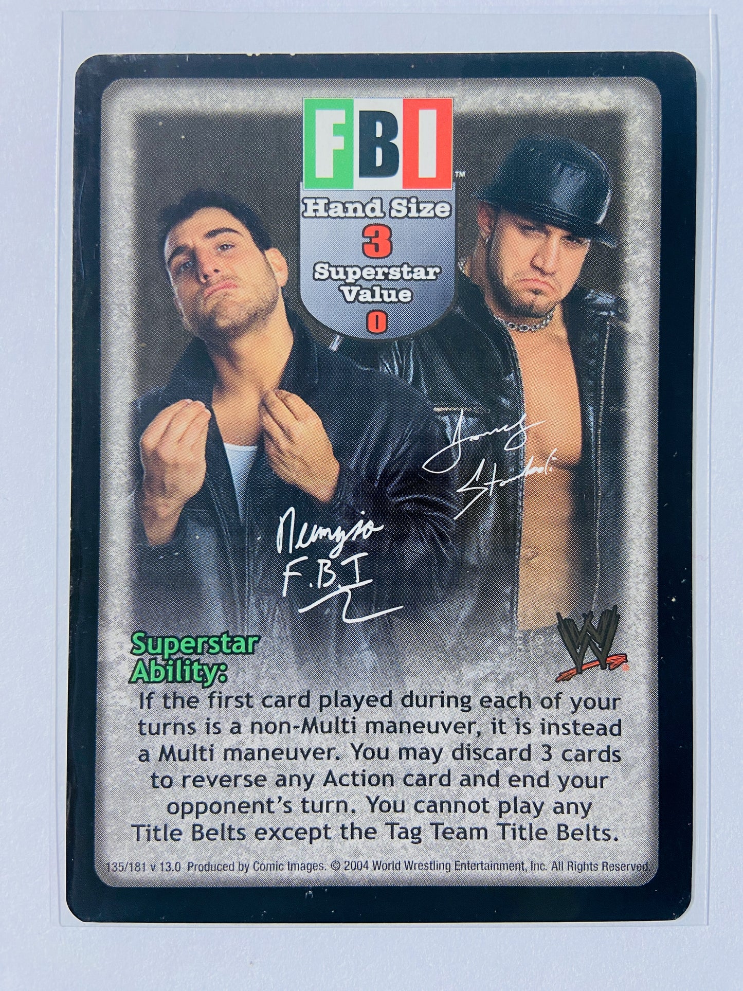 FBI 6-Card Lot (Superstar Card, Rares, Complete Full Set)