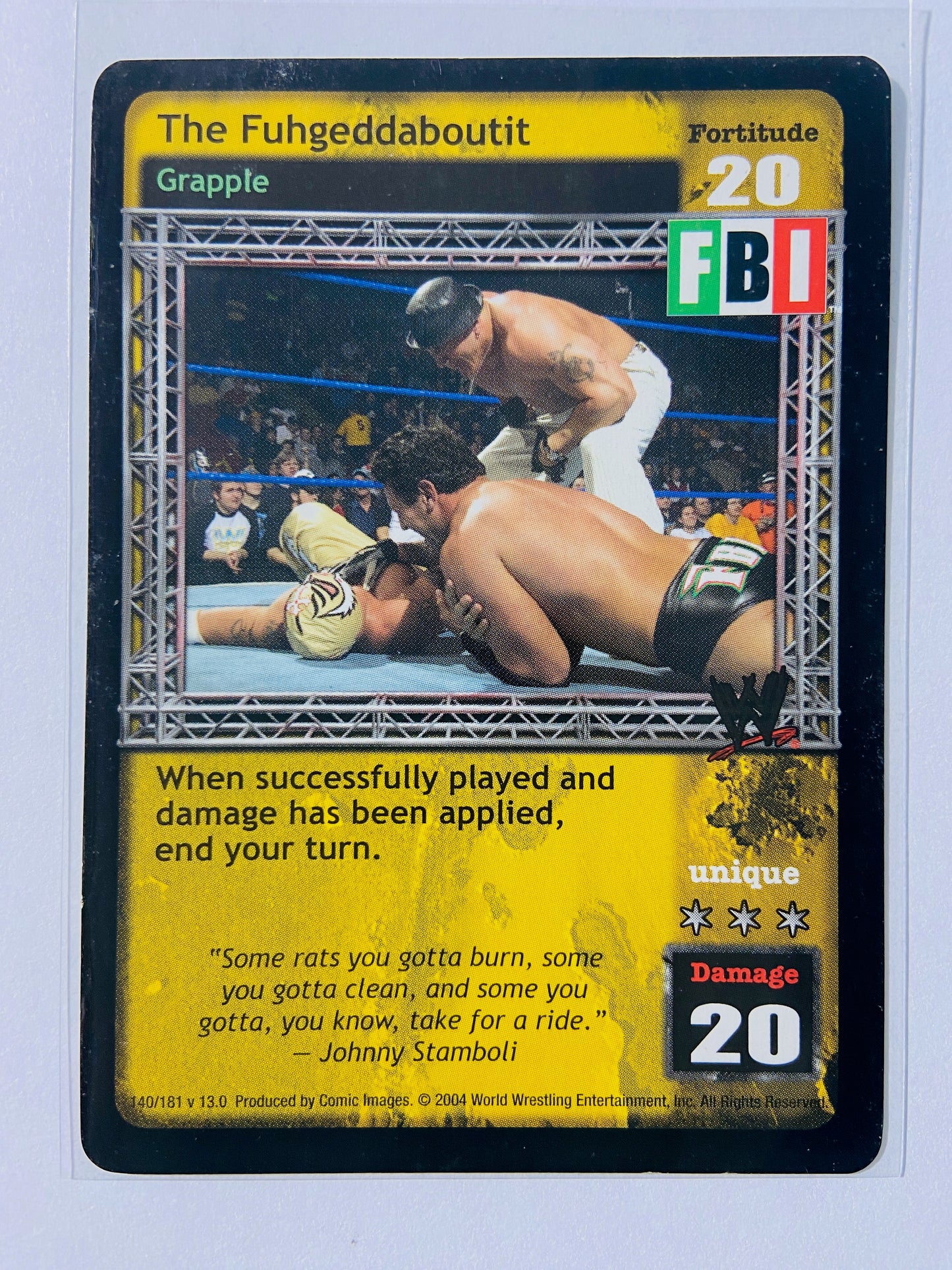 FBI 6-Card Lot (Superstar Card, Rares, Complete Full Set)