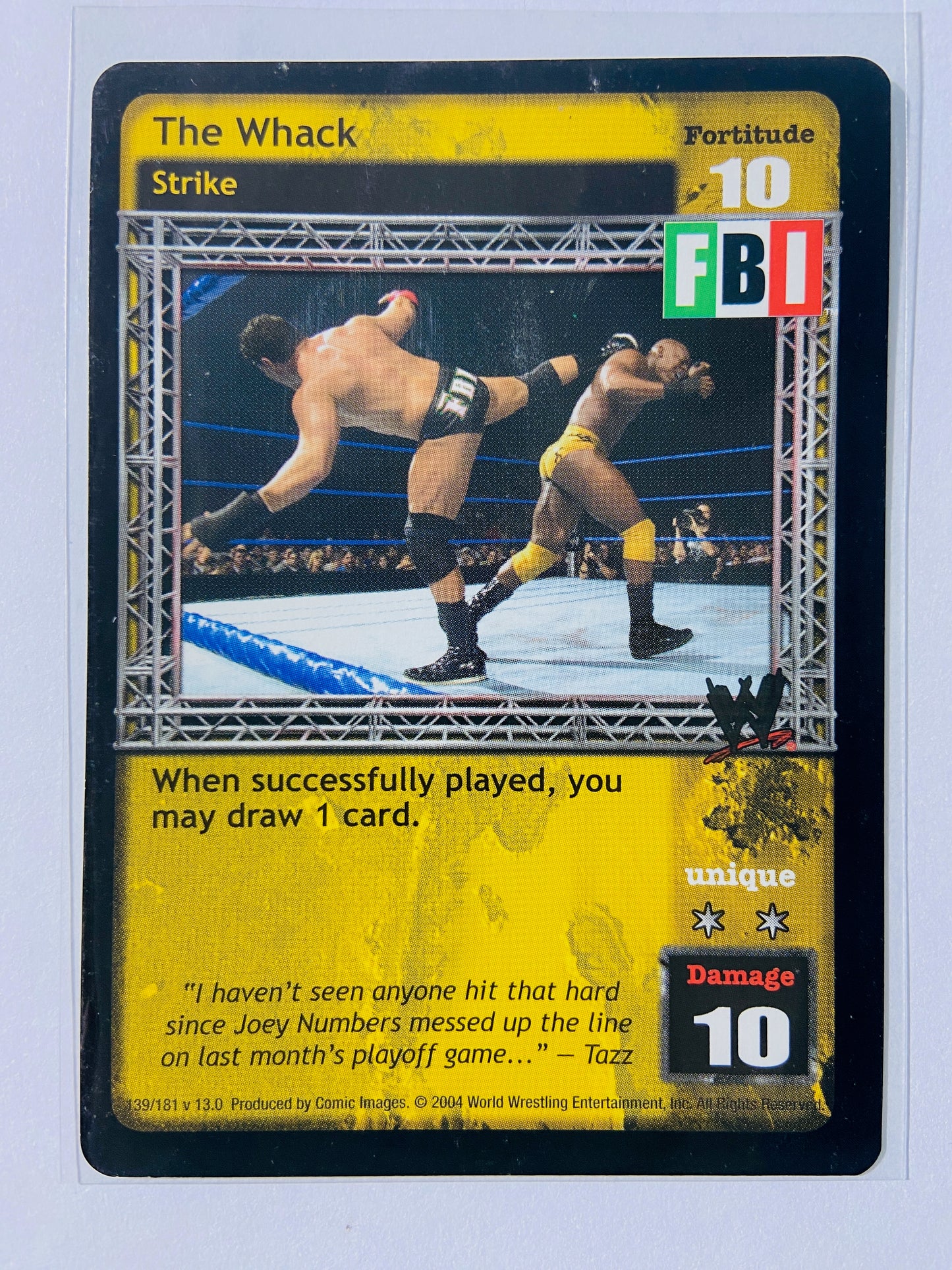 FBI 6-Card Lot (Superstar Card, Rares, Complete Full Set)