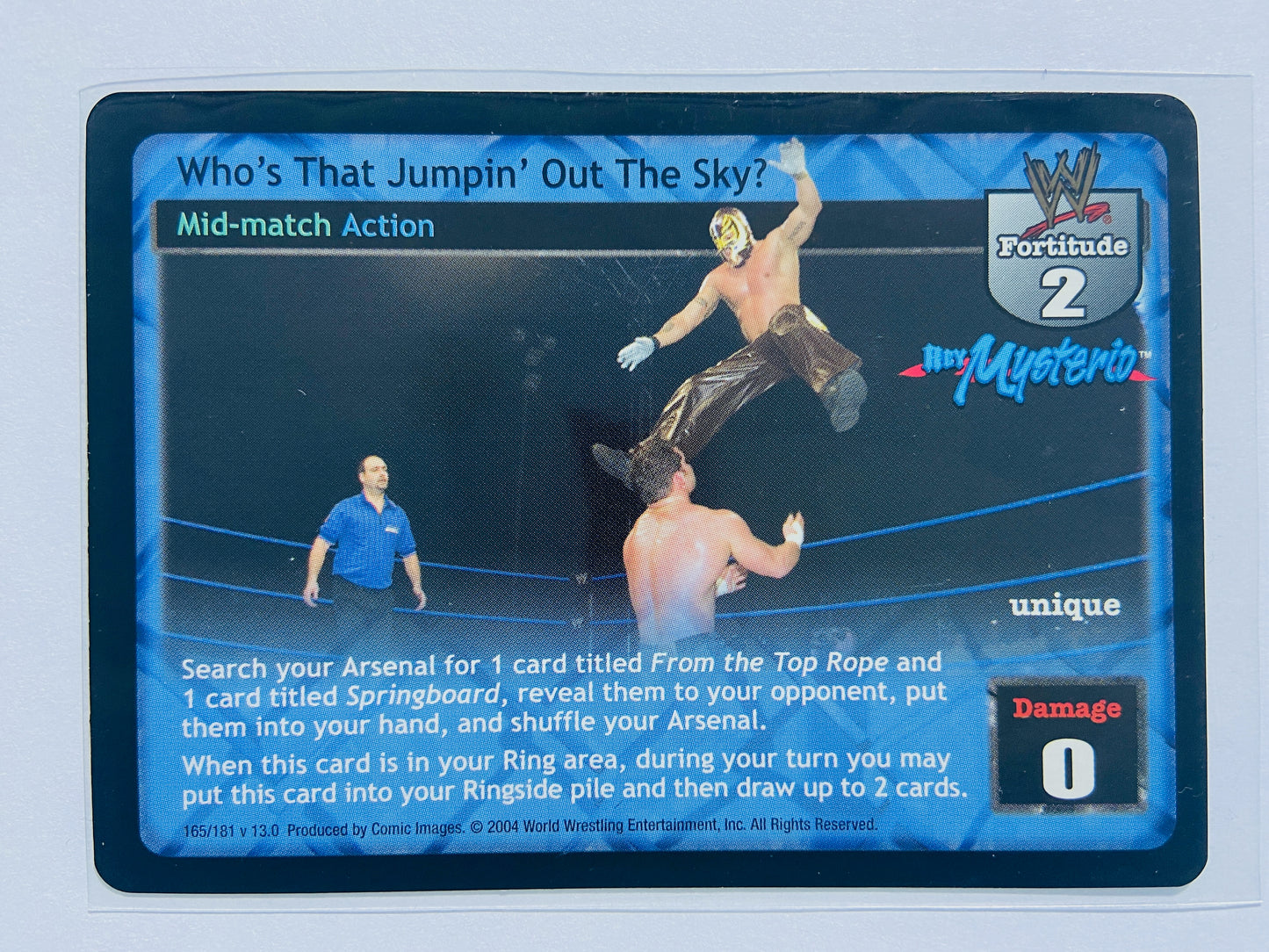 Rey Mysterio 2-Card Lot B (Rare)