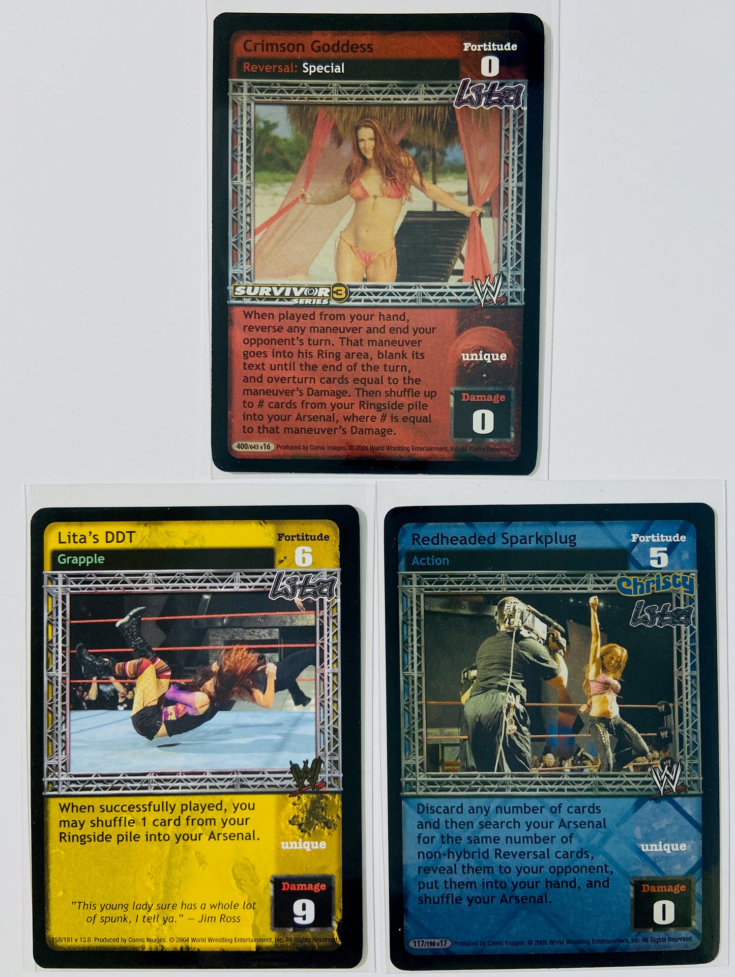 Lita - 3-Card Lot (Foils, Rare/Ultra Rare)