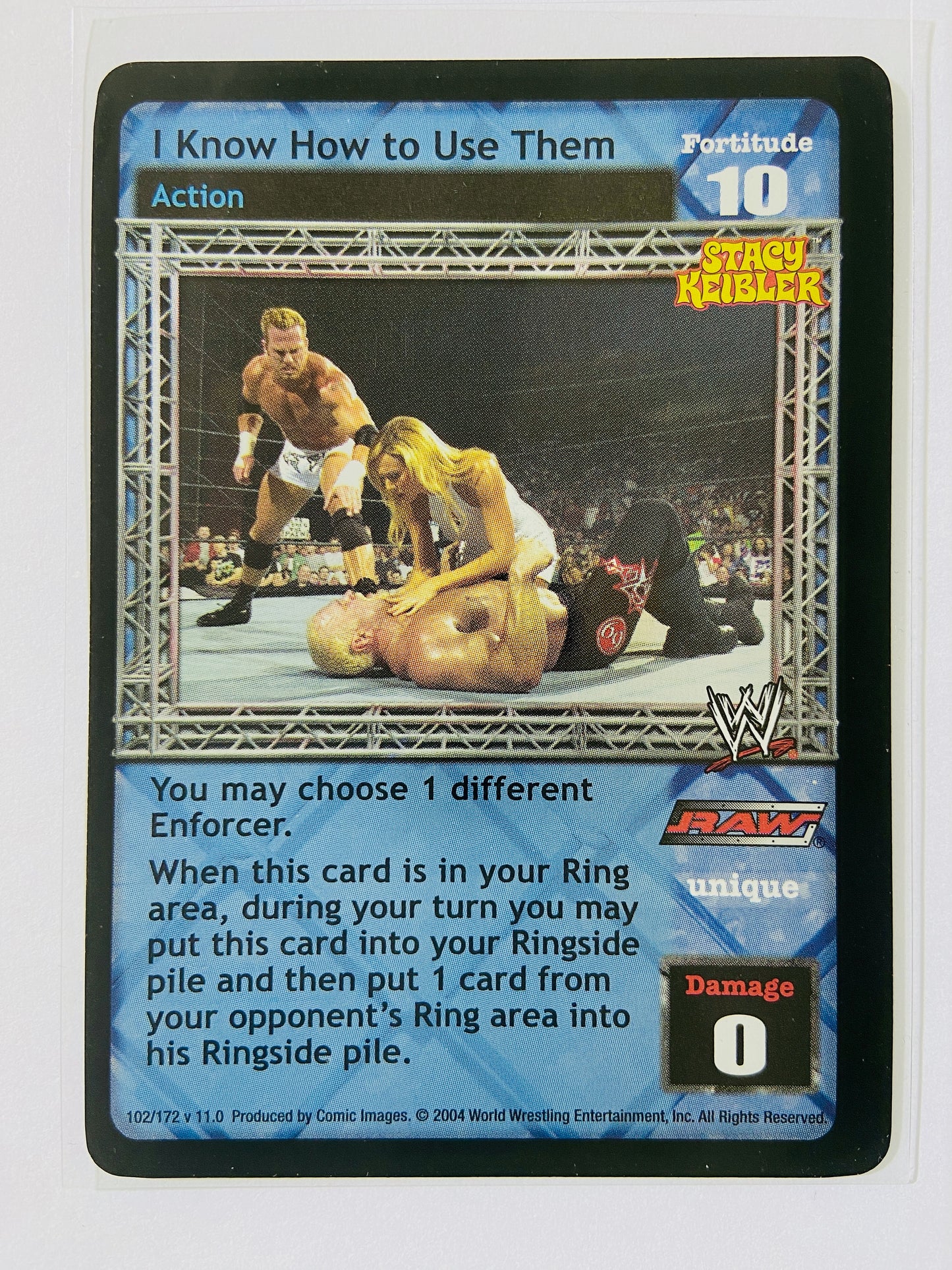 Stacy Keibler - 4-Card Lot (Foils, Superstar Card, Rares)
