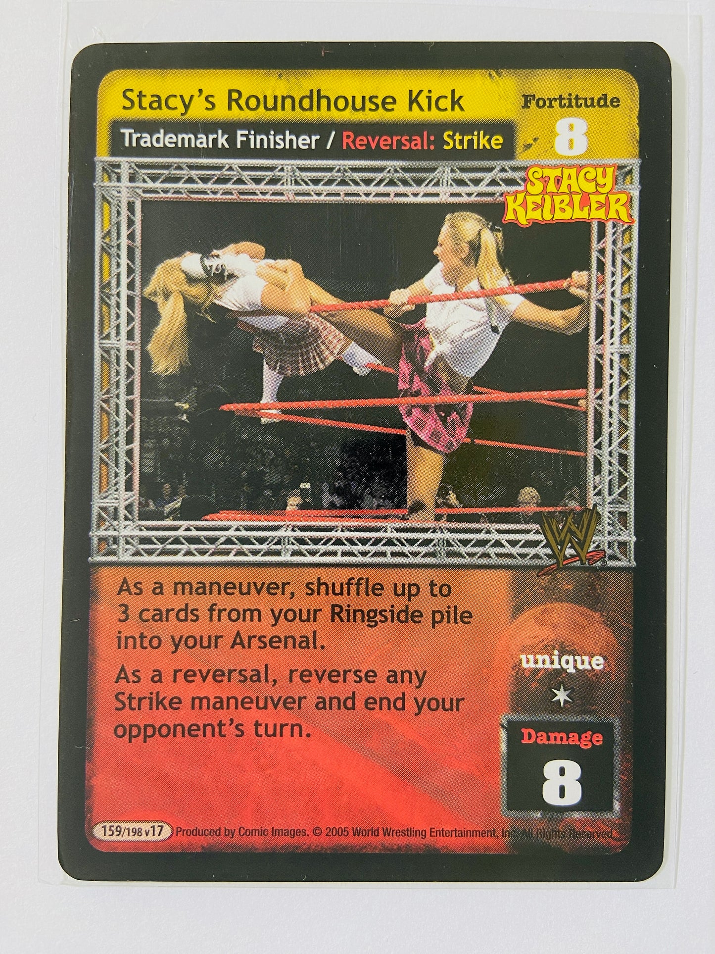 Stacy Keibler - 4-Card Lot (Foils, Superstar Card, Rares)
