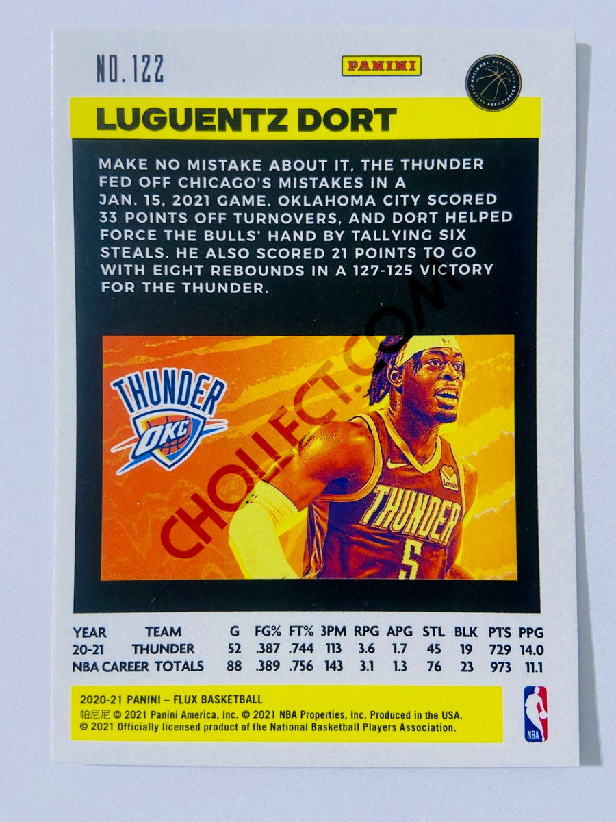 Luguentz Dort - Oklahoma City Thunder 2020-21 Panini Flux #122