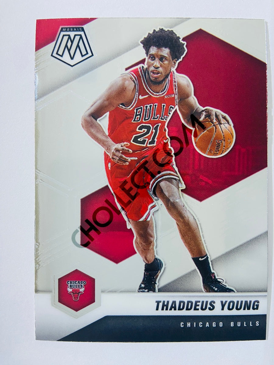 Thaddeus Young - Chicago Bulls 2020-21 Panini Mosaic #35