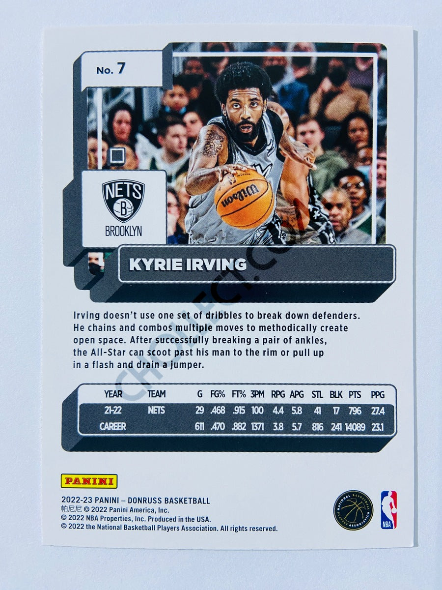 Kyrie Irving - Brooklyn Nets 2022-23 Panini Donruss #7