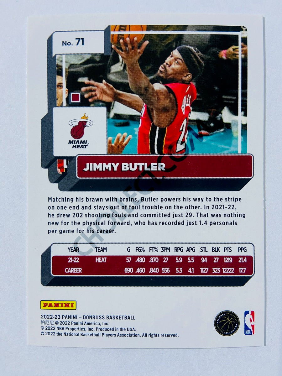 Jimmy Butler - Miami Heat 2022-23 Panini Donruss #71