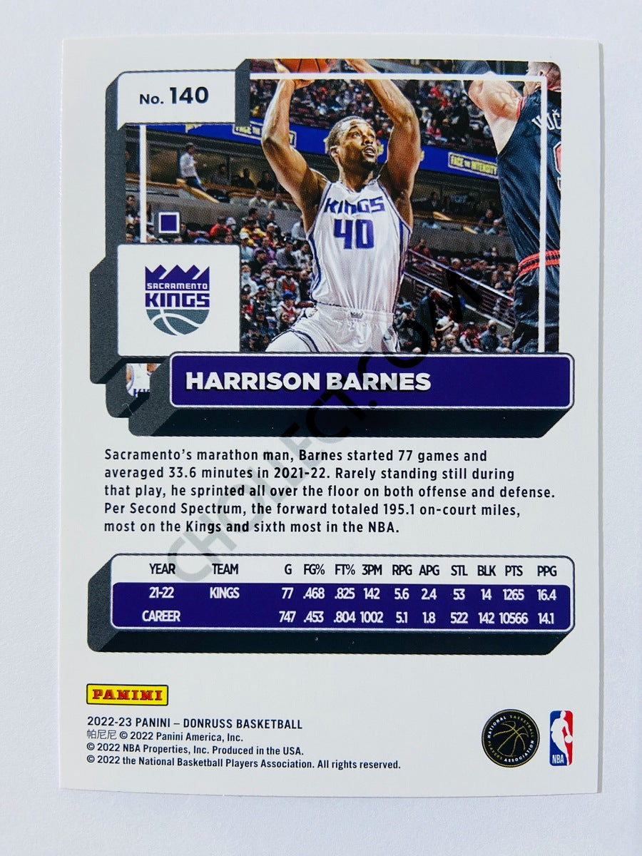 Harrison Barnes - Sacramento Kings 2022-23 Panini Donruss #140