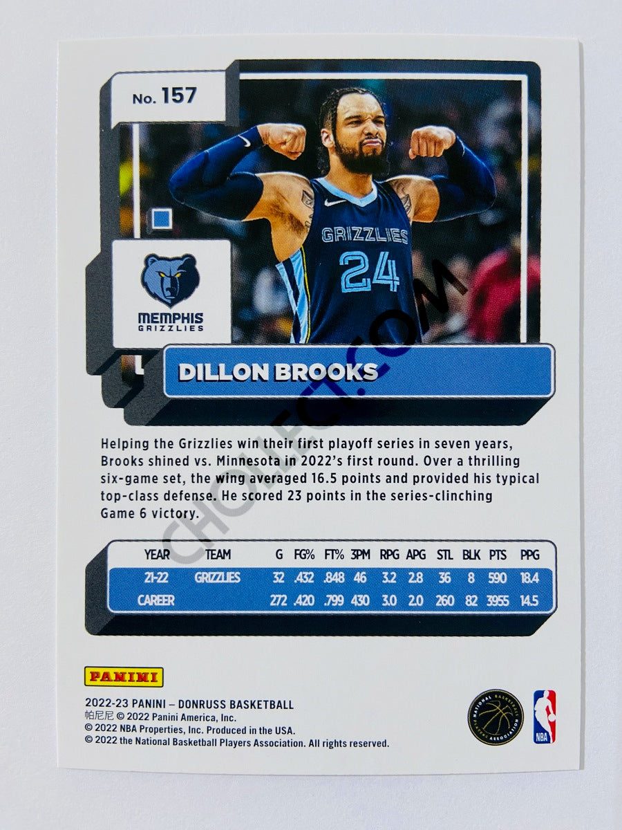 Dillon Brooks - Memphis Grizzlies 2022-23 Panini Donruss #157