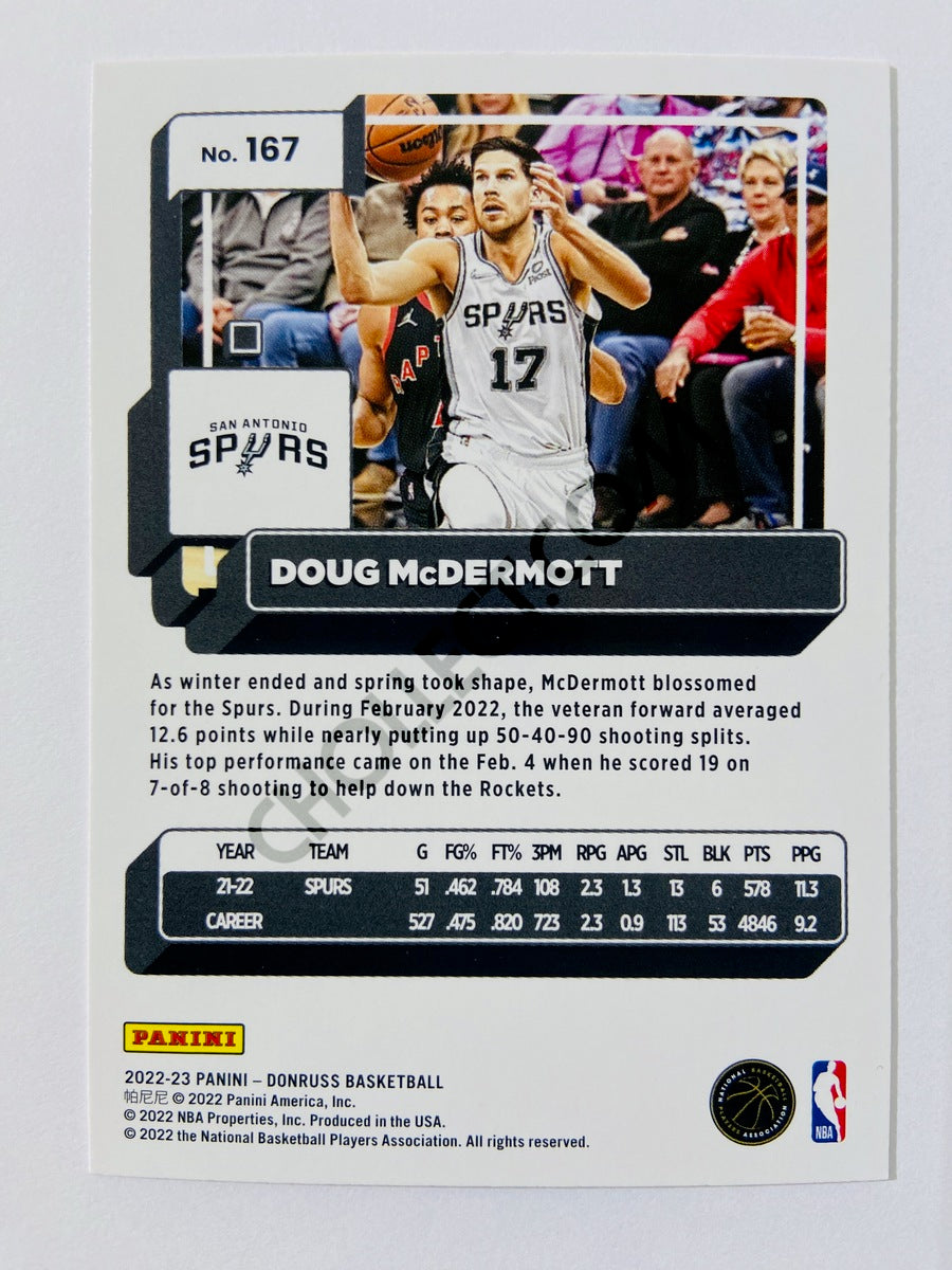 Doug McDermott - San Antonio Spurs 2022-23 Panini Donruss #167
