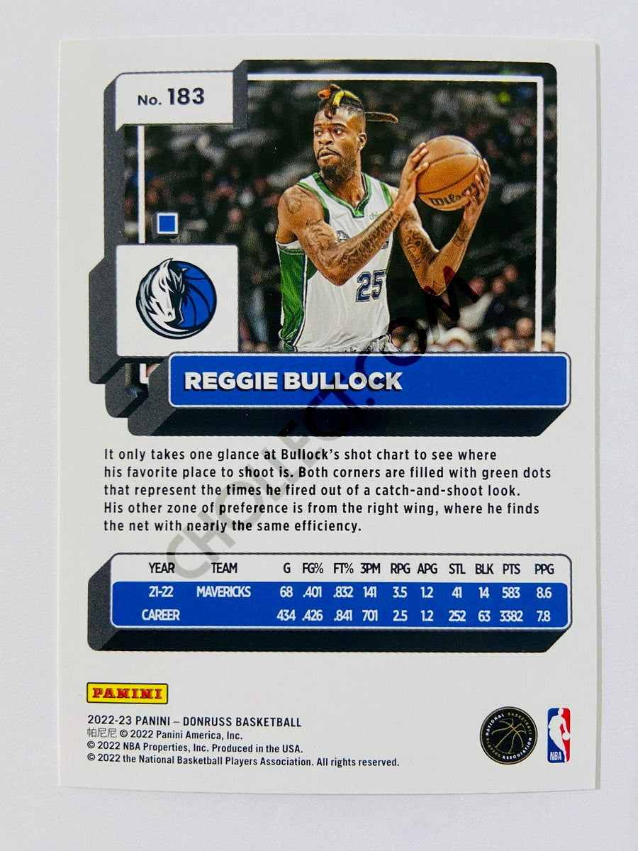 Reggie Bullock - Dallas Mavericks 2022-23 Panini Donruss #183