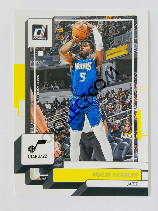Malik Beasley - Utah Jazz 2022-23 Panini Donruss #193