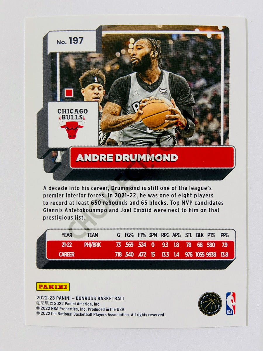 Andre Drummond - Chicago Bulls 2022-23 Panini Donruss #197