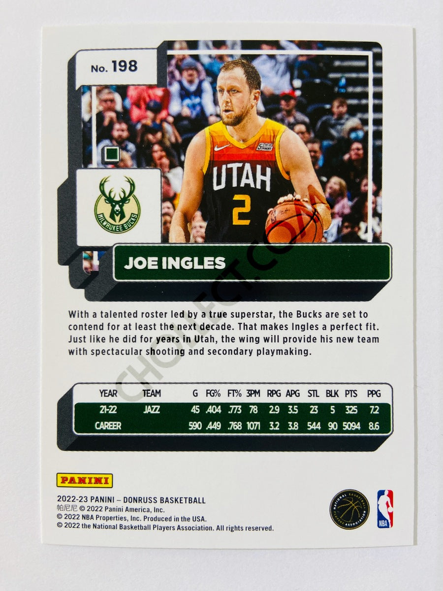 Joe Ingles - Milwaukee Bucks 2022-23 Panini Donruss #198