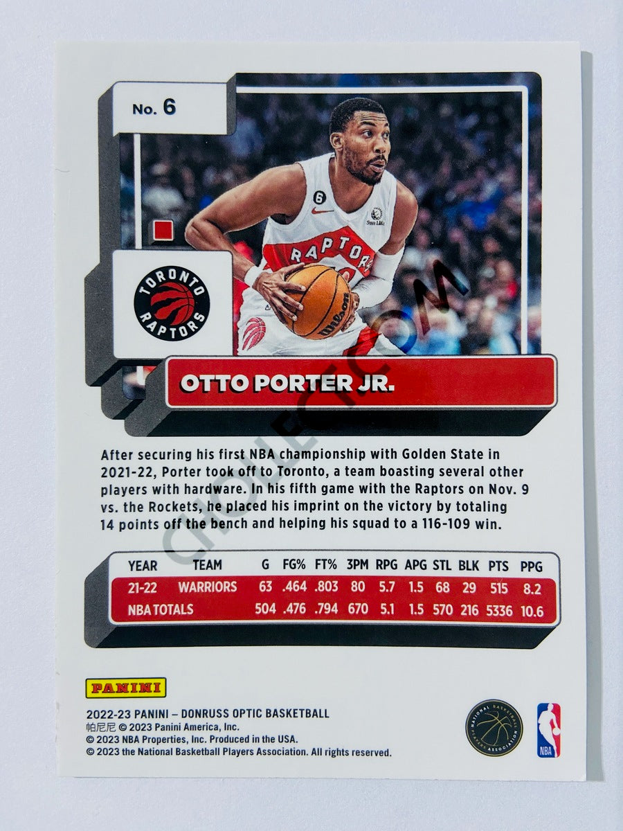 Otto Porter Jr. - Toronto Raptors 2022-23 Panini Donruss Optic #6