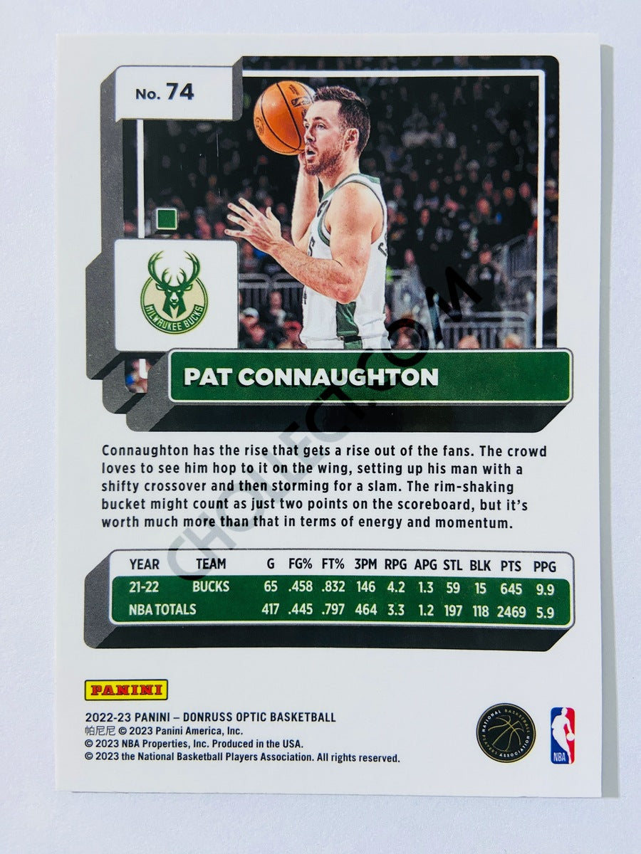 Pat Connaughton - Milwaukee Bucks 2022-23 Panini Donruss Optic #74
