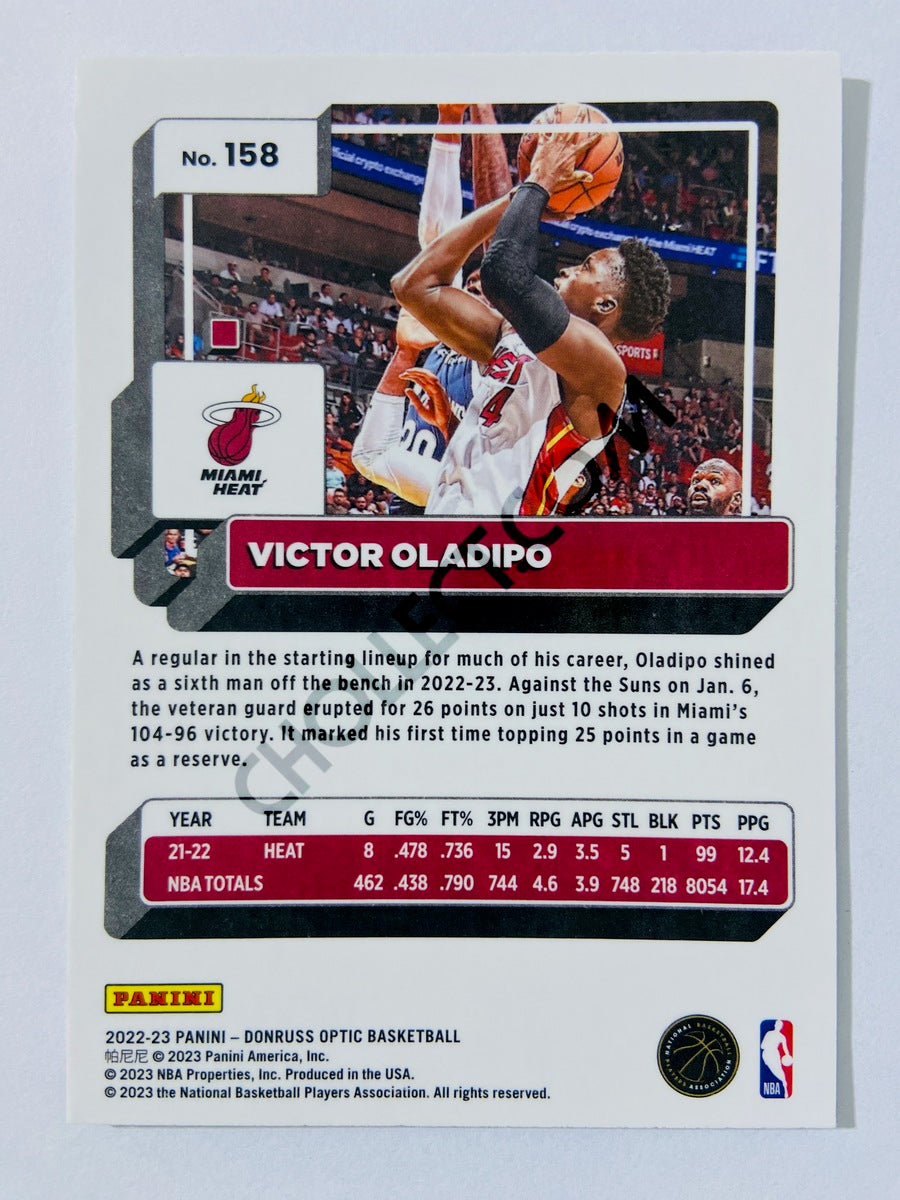 Victor Oladipo - Miami Heat 2022-23 Panini Donruss Optic #158