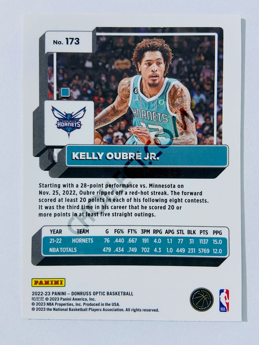 Kelly Oubre Jr. - Charlotte Hornets 2022-23 Panini Donruss Optic #173