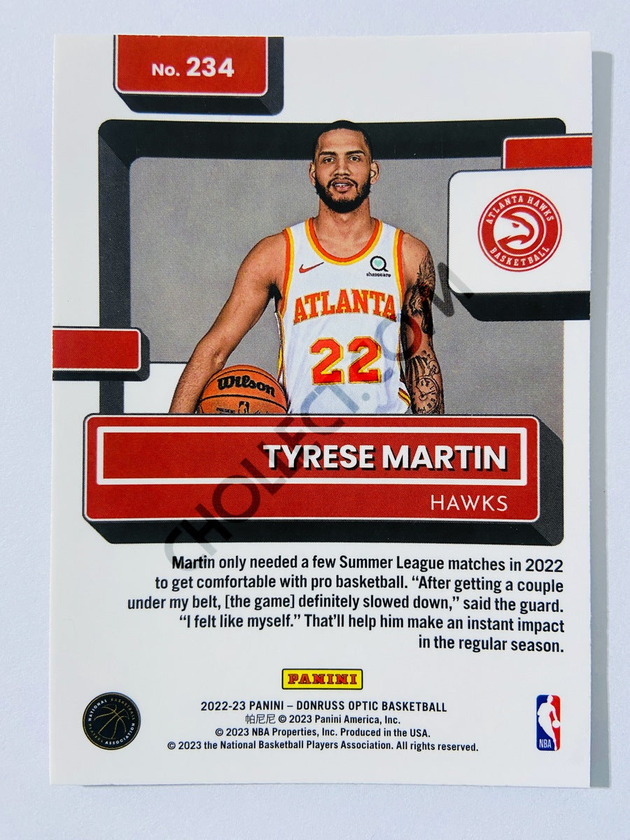 Tyrese Martin - Atlanta Hawks 2022-23 Panini Donruss Optic Rated Rookie #234