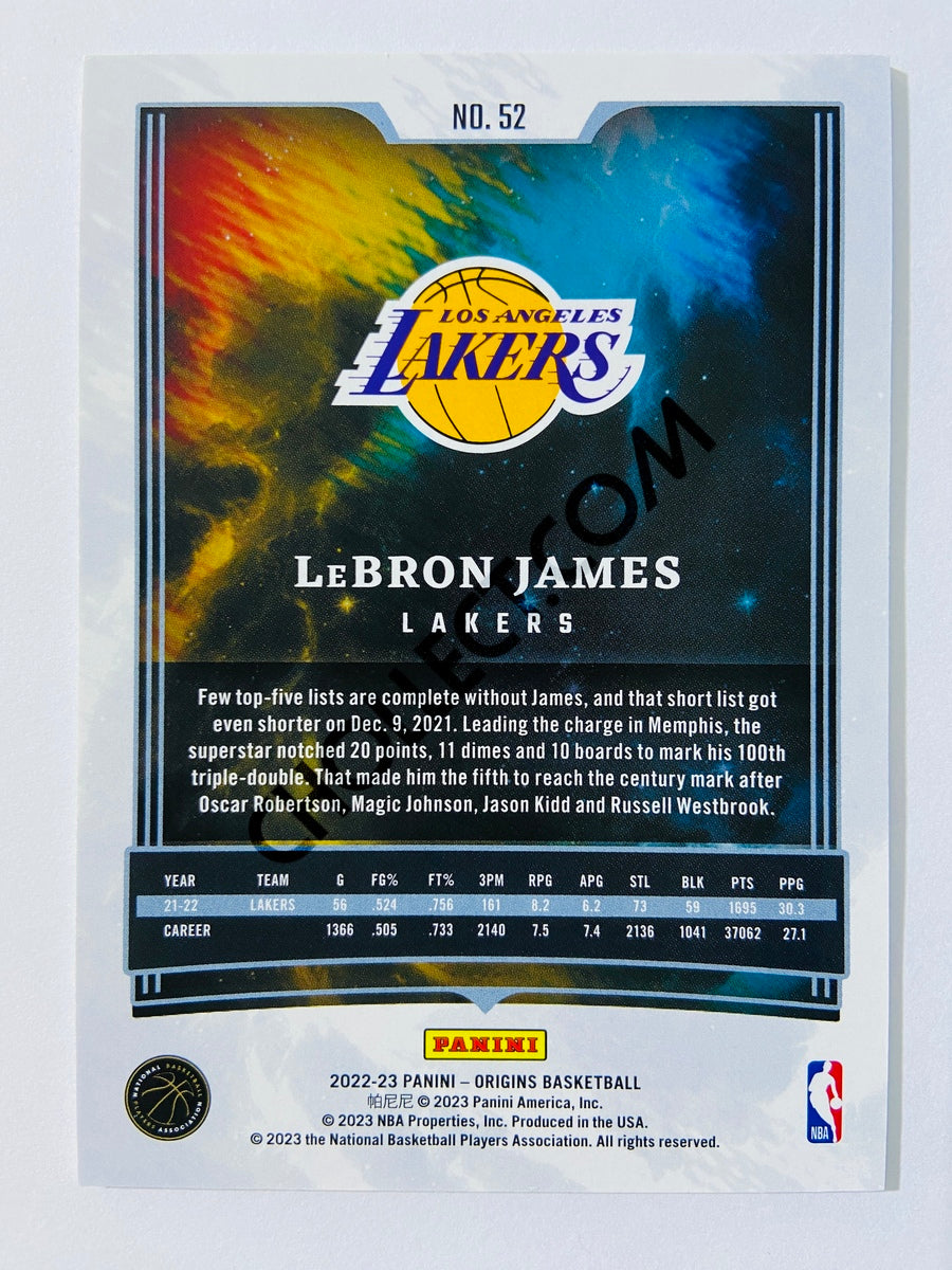 LeBron James - Los Angeles Lakers 2022-23 Panini Origins #52