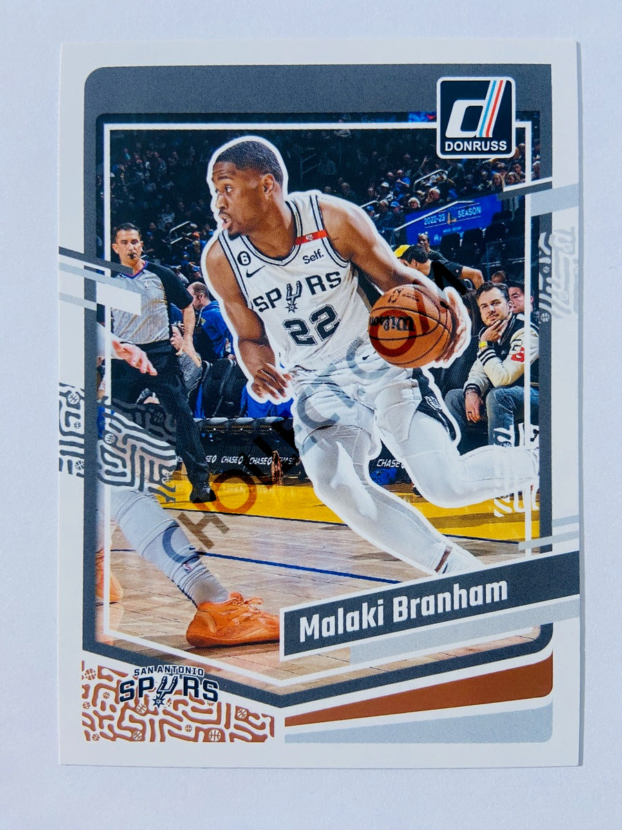 Malaki Branham - San Antonio Spurs 2023-24 Panini Donruss #96