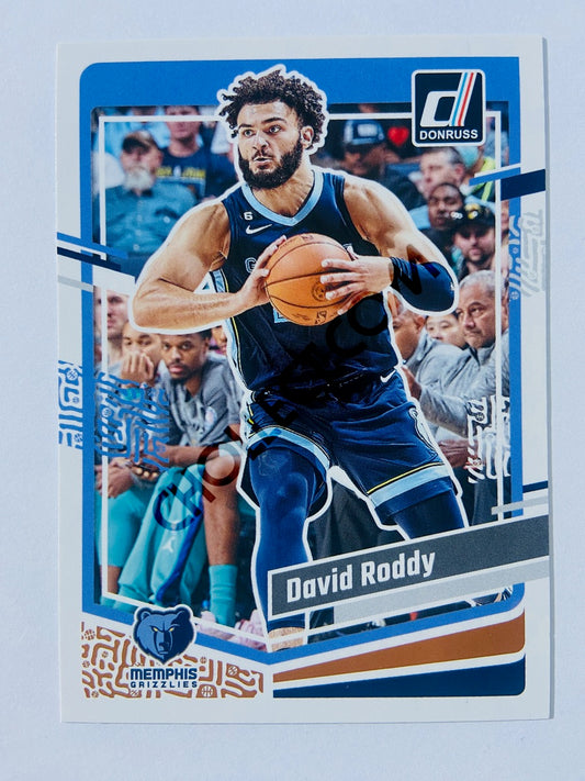 David Roddy - Memphis Grizzlies 2023-24 Panini Donruss #187