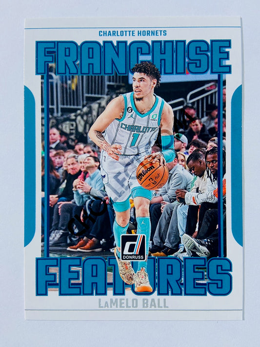 LaMelo Ball - Charlotte Hornets 2023-24 Panini Donruss Franchise Features #12