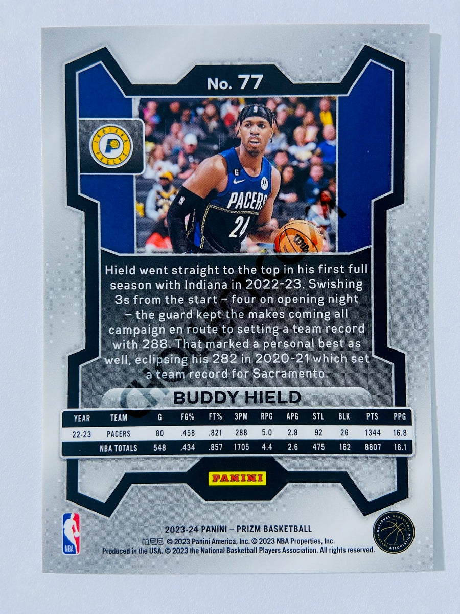 Buddy Hield – Indiana Pacers 2023-24 Panini Prizm #77