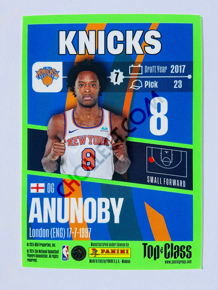 OG Anunoby – New York Knicks 2023-24 Panini Top Class #46
