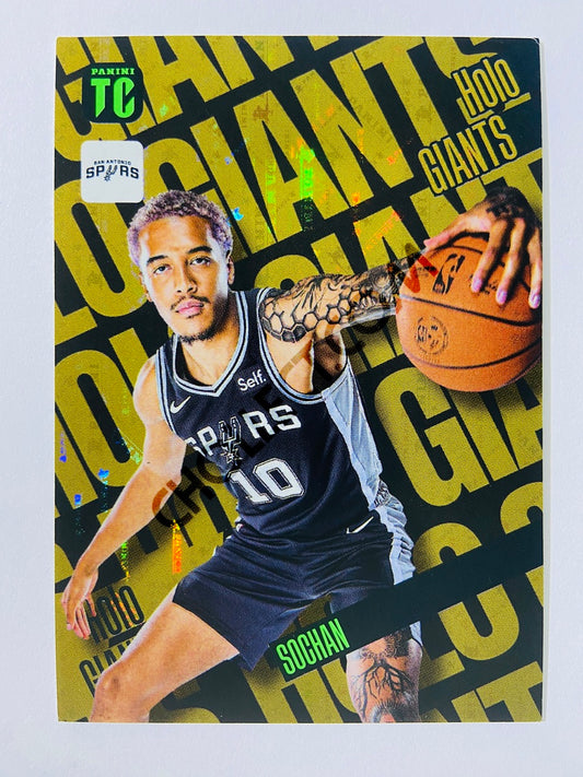 Jeremy Sochan - San Antonio Spurs 2023-24 Panini Top Class Holo Giants