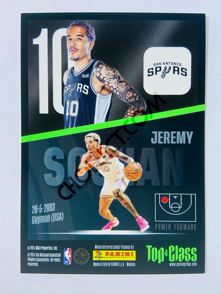 Jeremy Sochan - San Antonio Spurs 2023-24 Panini Top Class Holo Giants