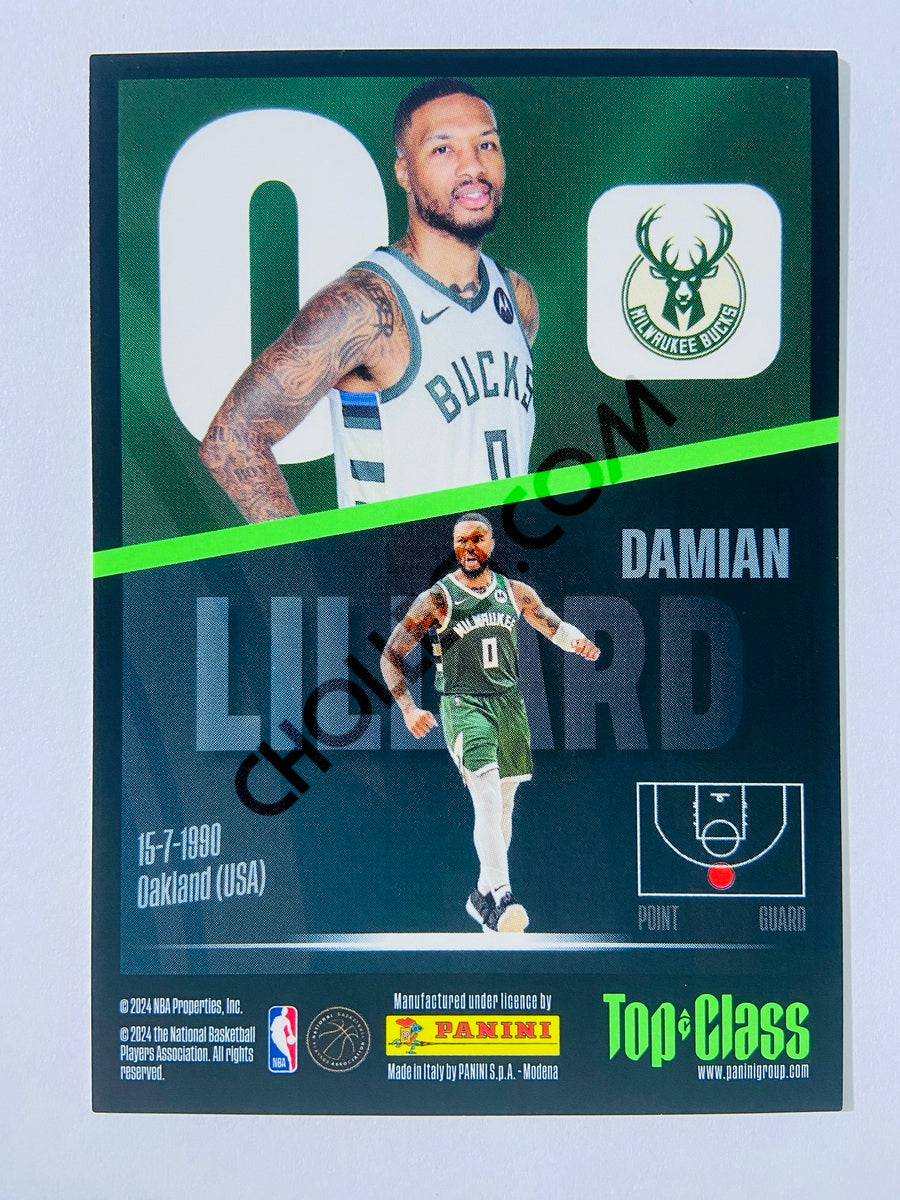 Damian Lillard - Milwaukee Bucks 2023-24 Panini Top Class Holo Giants