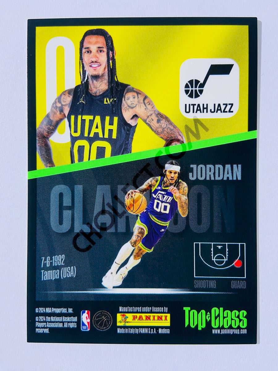 Jordan Clarkson – Utah Jazz 2023-24 Panini Top Class Holo Giants #12