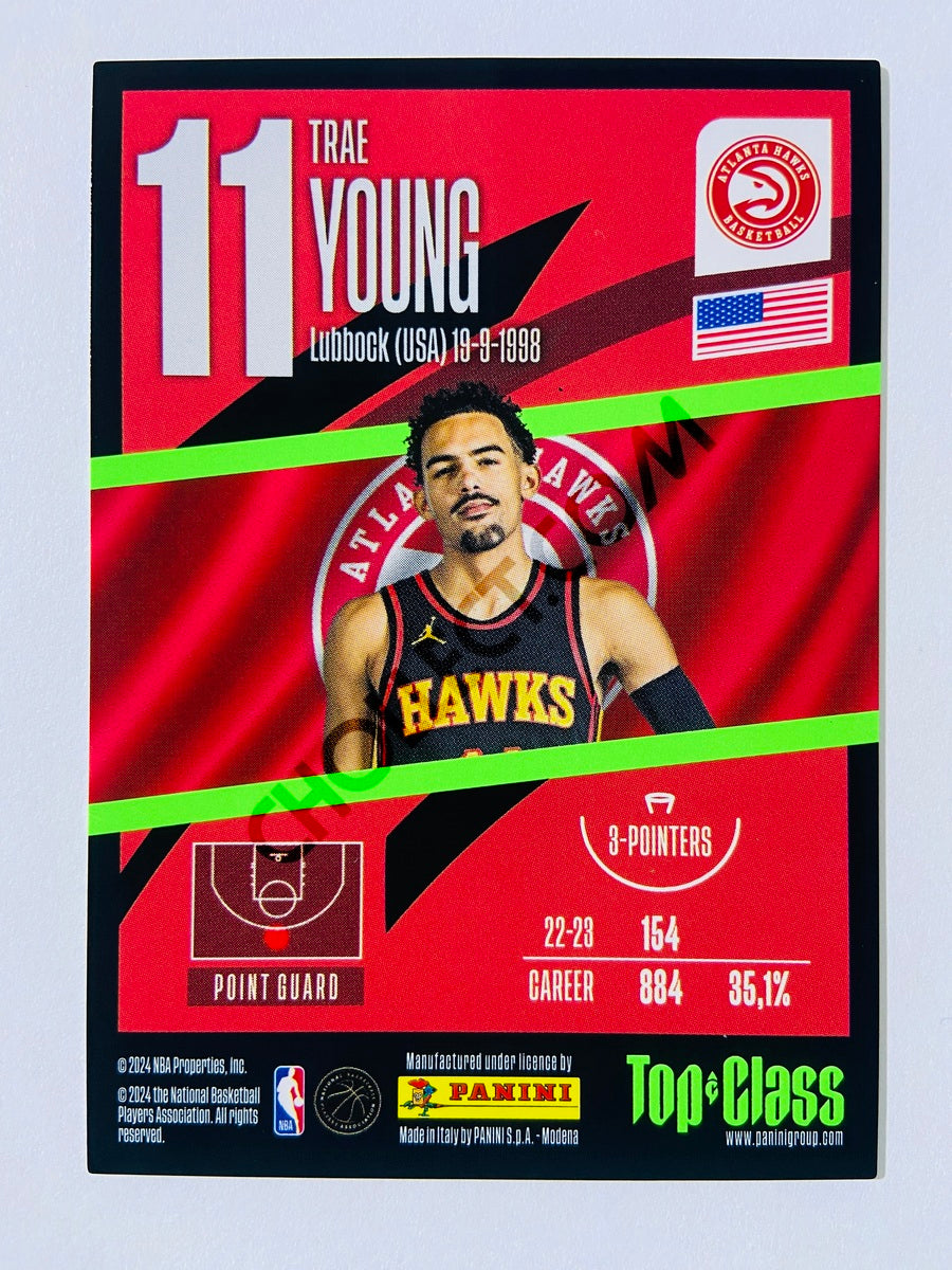 Trae Young - Atlanta Hawks 2023-24 Panini Top Class Rainbow Master #199