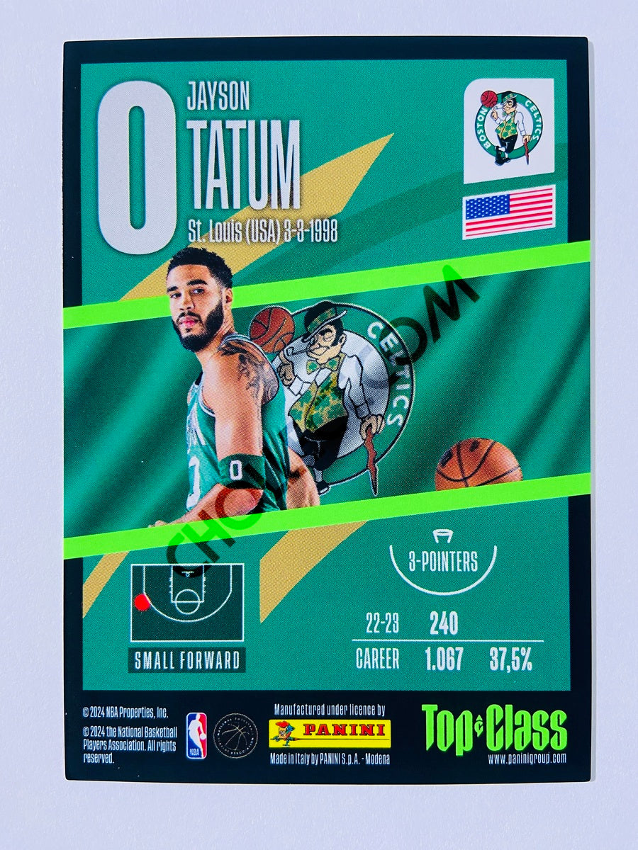 Jayson Tatum – Boston Celtics 2023-24 Panini Top Class Rainbow Master #200