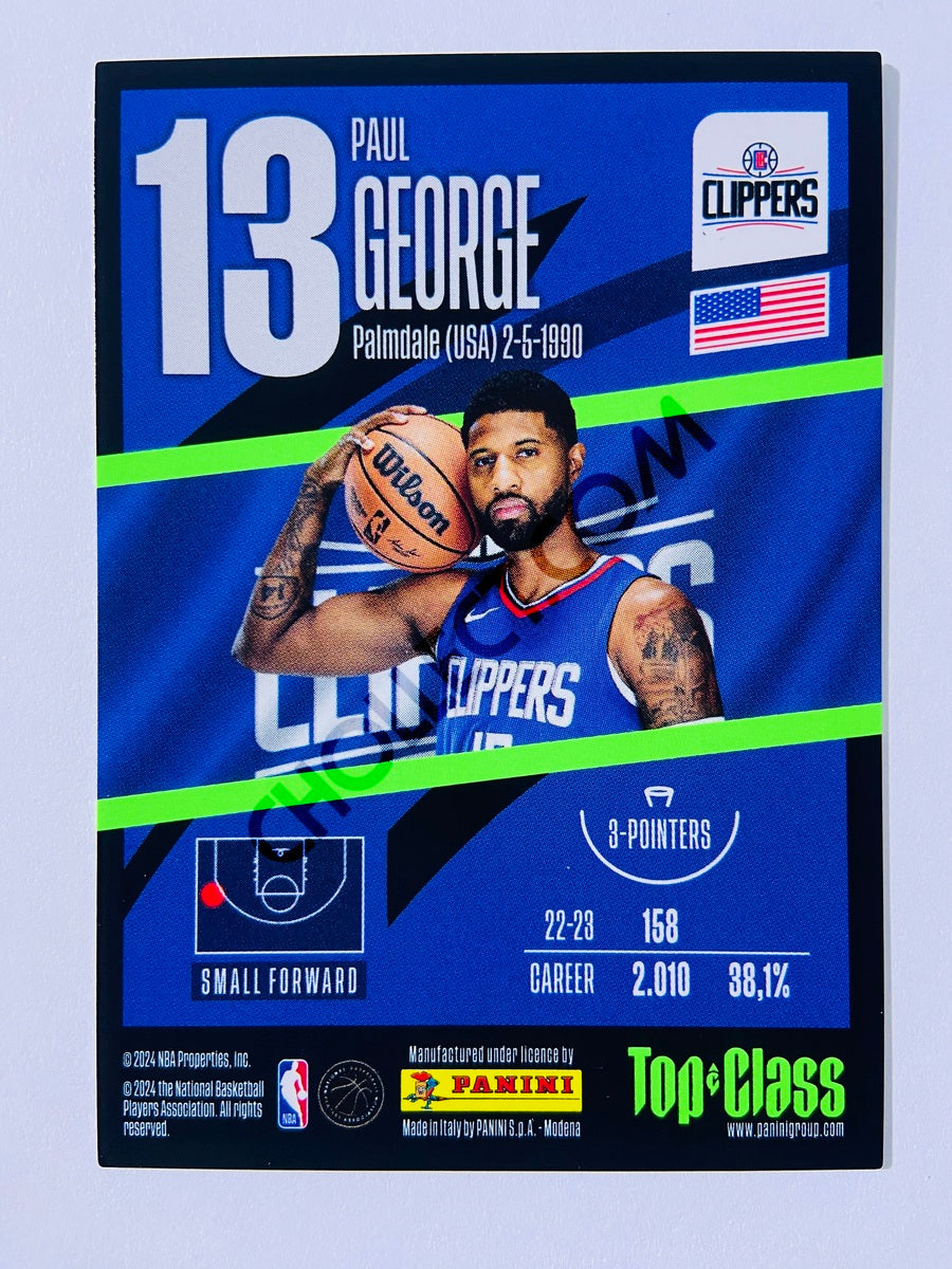 Paul George – Los Angeles Clippers 2023-24 Panini Top Class Rainbow Master #211