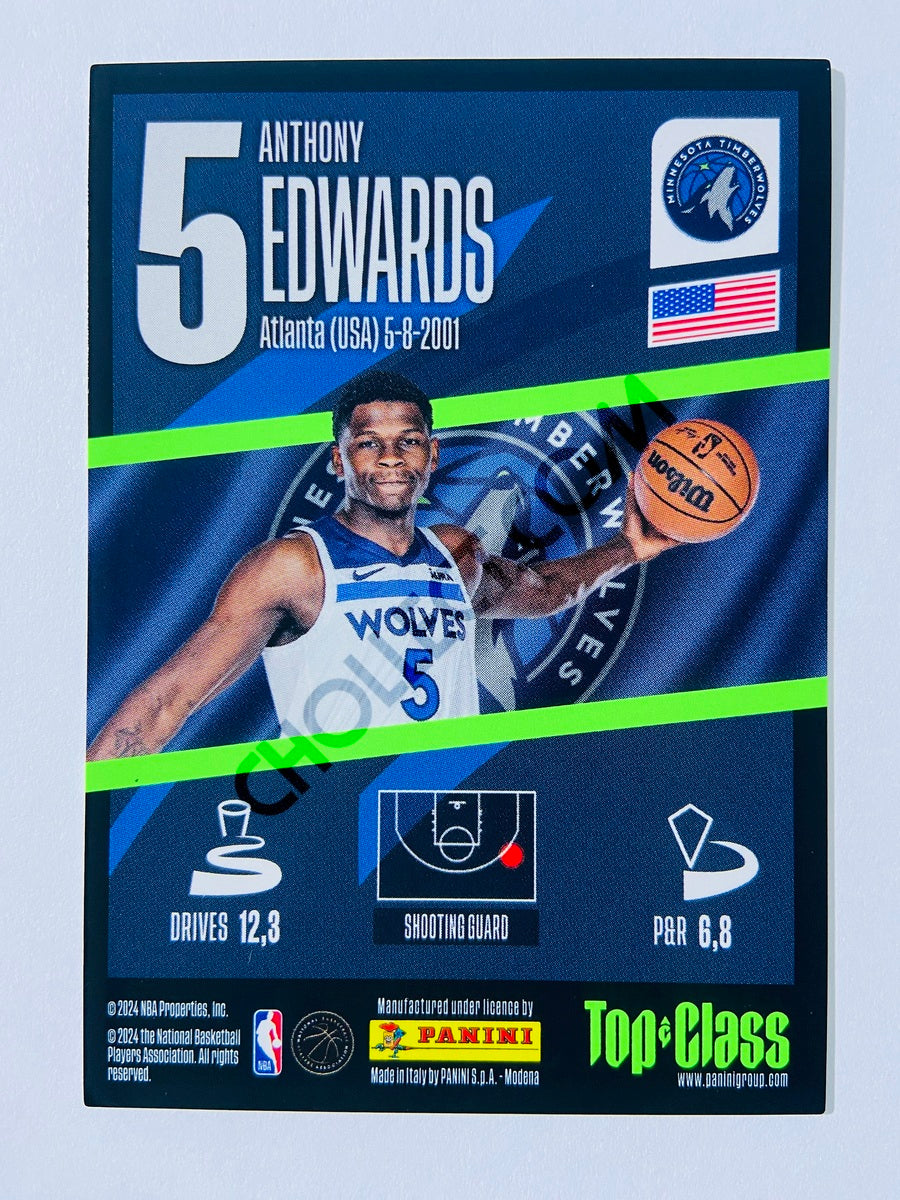 Anthony Edwards – Minnesota Timberwolves 2023-24 Panini Top Class Supersonic #157