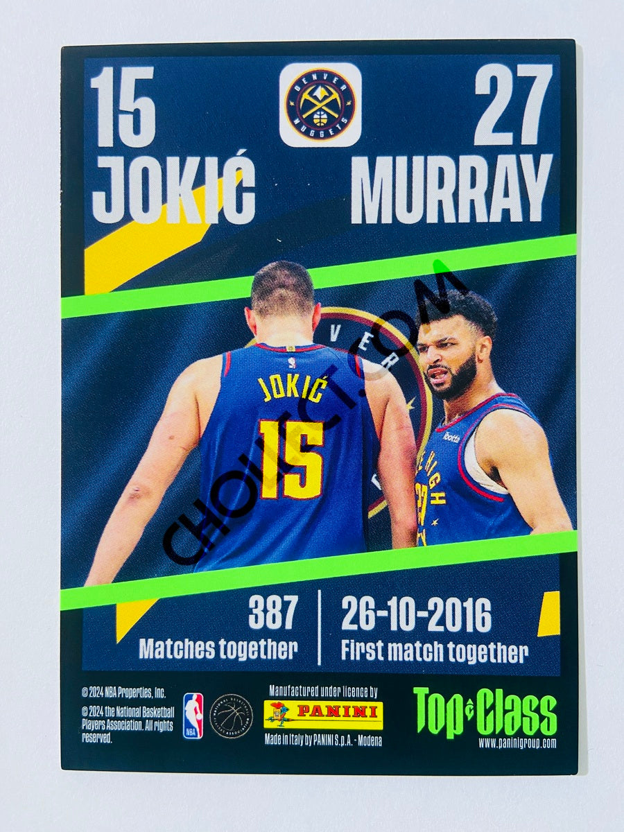 Nikola Jokic / Jamal Murray - Denver Nuggets 2023-24 Panini Top Class Synergy #227