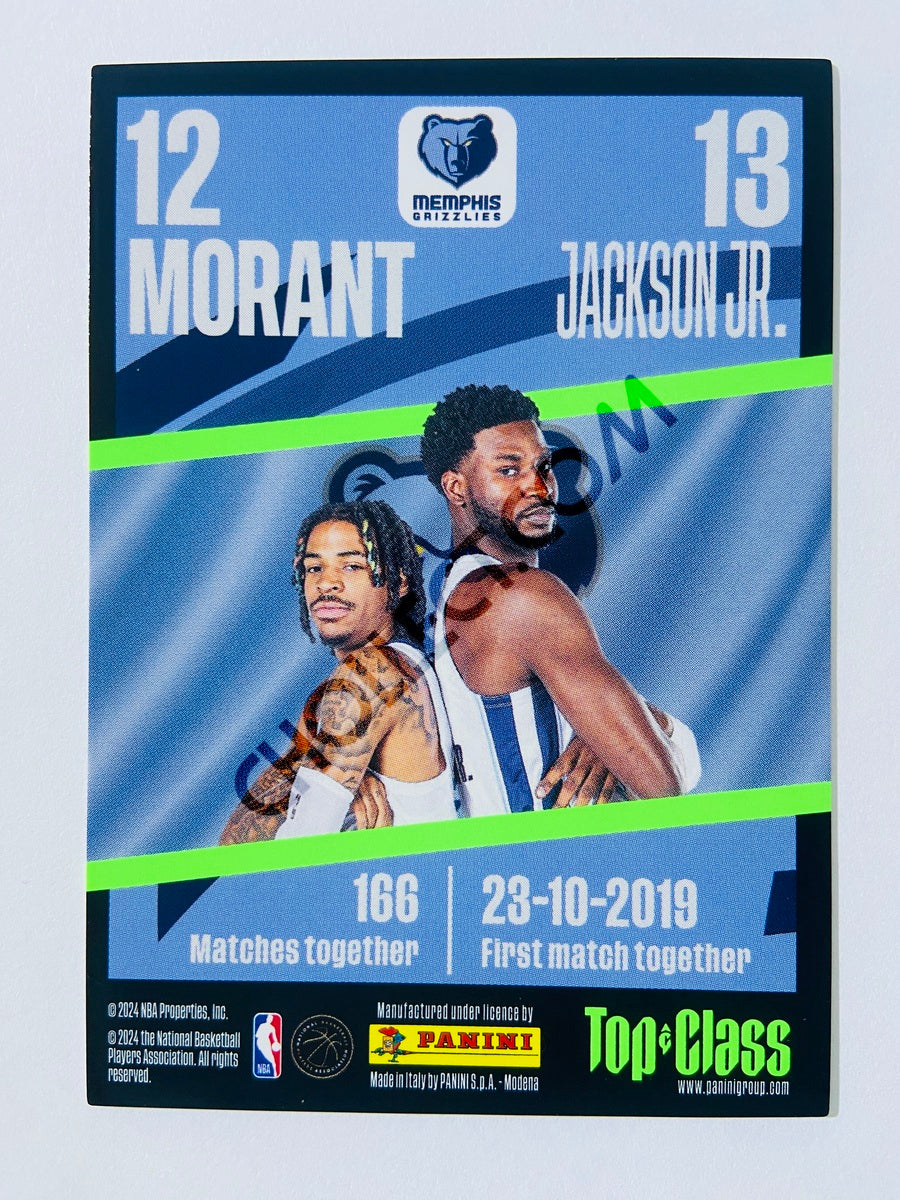Ja Morant / Jaren Jackson Jr. - Memphis Grizzlies 2023-24 Panini Top Class Synergy #231