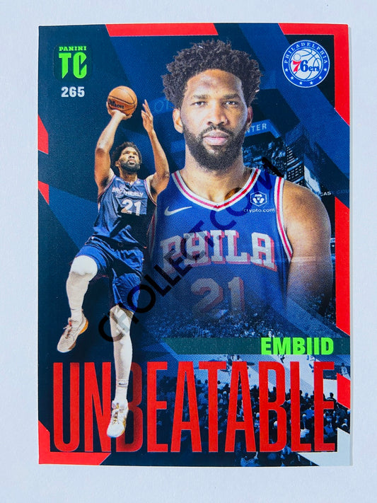 Joel Embiid – Philadelphia 76ers 2023-24 Panini Top Class Unbeatable Red Hot Parallel #265