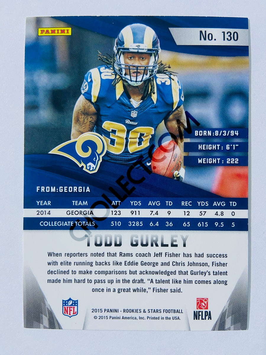 Todd Gurley ll - Los Angeles Rams 2015 Panini Rookies & Stars RC Rookie #130