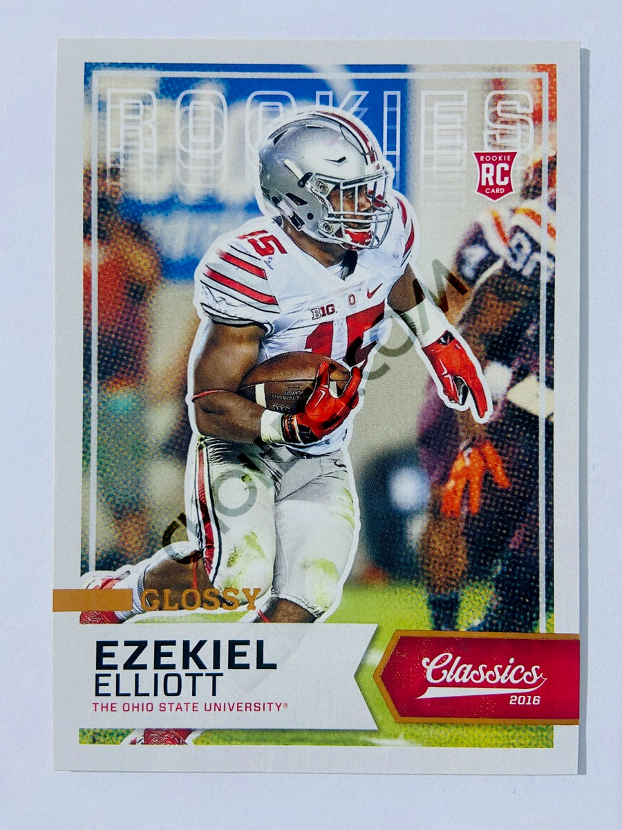 Ezekiel Elliott - Dallas Cowboys 2016 Panini Classics Glossy RC Rookie #212