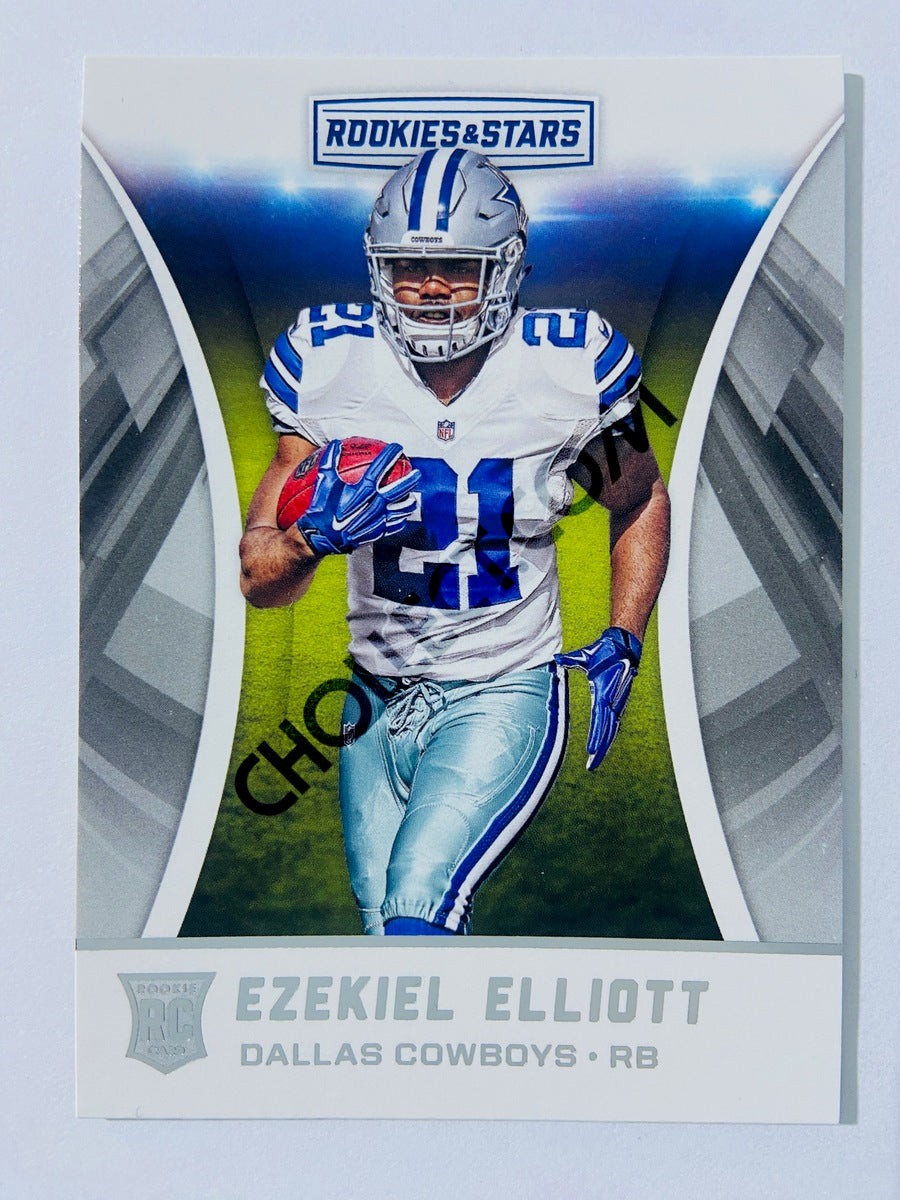 Ezekiel Elliott - Dallas Cowboys 2016 Panini Rookies & Stars RC Rookie #186