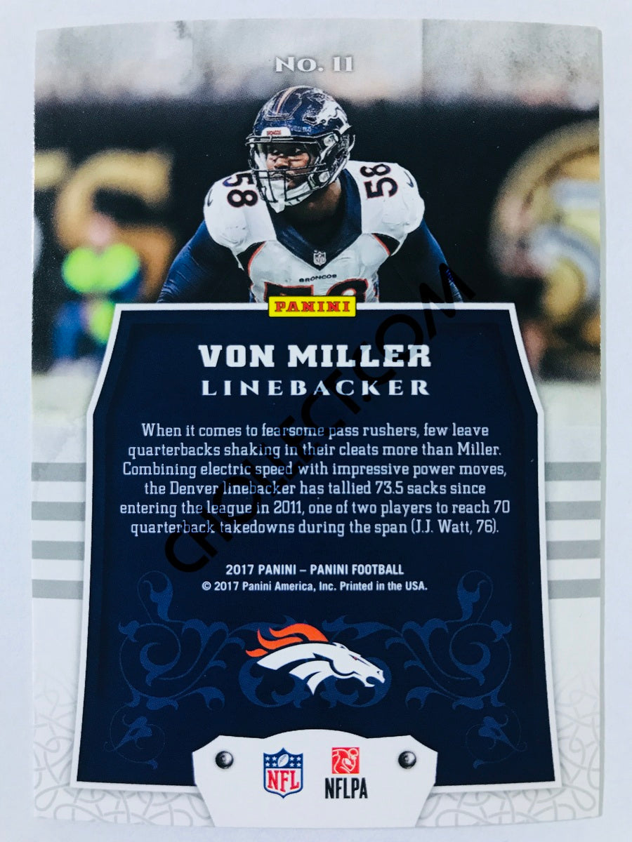 Von Miller - Denver Broncos 2017 Panini Panini #11